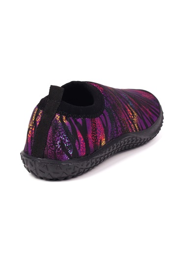 Kadın Mor Kaydırmaz Tabanlı Ergonomik Tasarımlı Dayanıklı Plaj, Havuz, Deniz Ayakkabısı Mor