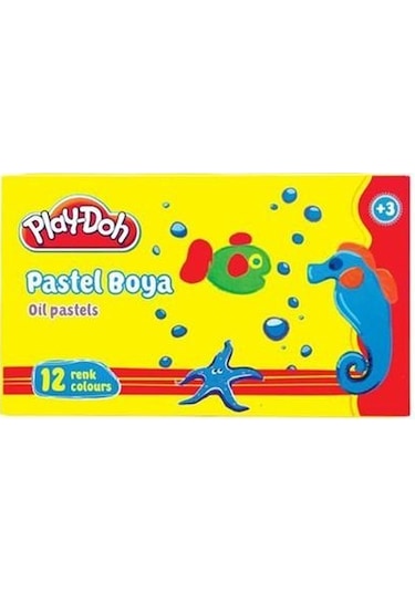 Play-Doh 12 Renk Pastel Boya Play-Pa002