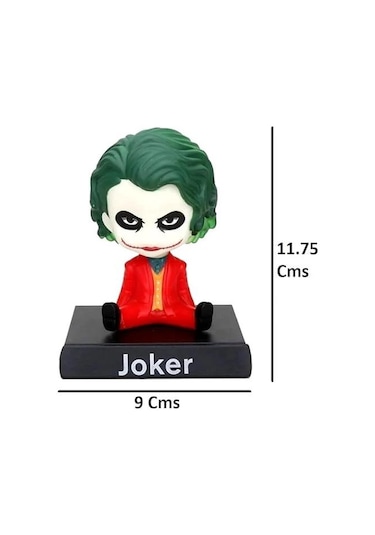 The Joker Villain S Edition Anime Sallanan Kafalı Figür Biblo Telefon Tutucu Dekoratif Masa Süsü Krm Joker