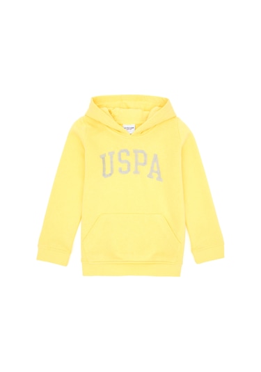 U.s. Polo Assn. Kız Çocuk Sarı Sweatshirt 50296388-vr044 Sarı