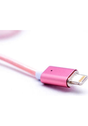 Metal Manyetic Uçlu Lightning Usb Kablo