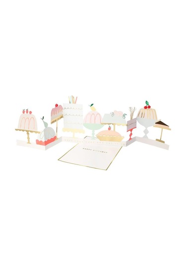 Meri Meri - Cake Card - Pasta Tebrik Kartı
