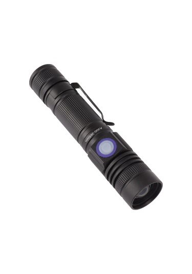 Konesam 365nm Uv El Feneri, Usb Şarjlı, Teleskopik Odaklanabilir, Ipx4 Su Geçirmez, Alüminyum Gövde, Evcil Hayvan İdrisi/parça Tespiti Işığı 18650 Pil Dahil