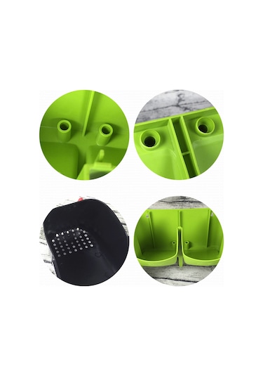 Pp Ekici Saksı Duvar Asma Bahçe Asılı İstiflenebilir Bahçe Malzemeleri Yeşil