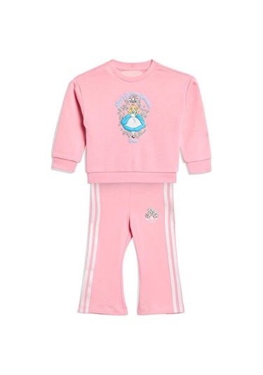 Adidas Crew Set Bebek Günlük Eşofman Takımı Ke0479 Pembe Pembe