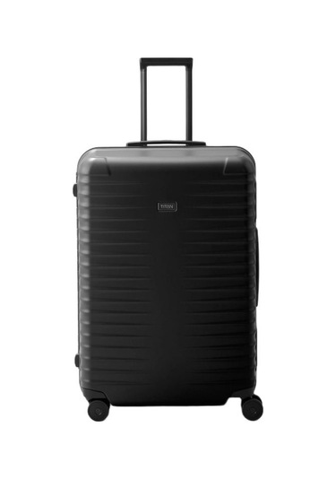Titan Overseas 4 Wheel L Büyük Boy Valiz Siyah
