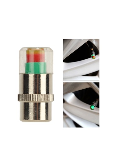 Moveevo 8 Adet Araba Lastik Basınç Kapakları 35 Psı 2.4 Bar Tpms 3 Renkli Görsel Alarm İle - Lastik Basıncı İzleme Ve Uyarı Fonksiyonu
