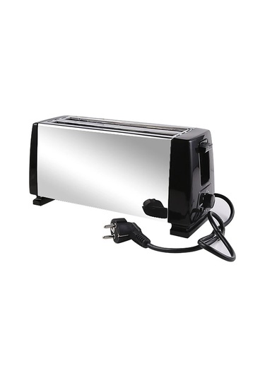 Otomatik Kahvaltı Sandviç Makinesi, 4 Parçalı Elektrikli Ekmek Kızartma Black And White