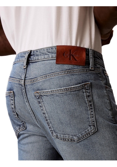 Calvin Klein Lv04rf742g Slim Taper Erkek Jean Pantolon Mavi Calvin Klein Lv04rf742g Slim Taper Erkek Jean Pantolon Mavi
