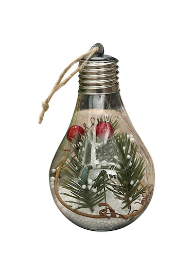 Noel Ağacı Asılı Ampul Küre Asılı Halat Noel Diy Led Ampul Noel Ağacı Asılı Kolye Dekor