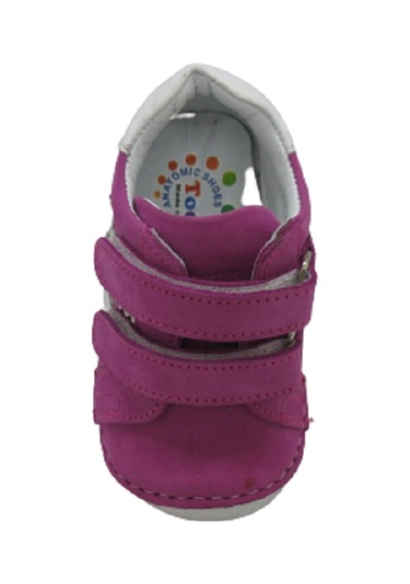 ANGELOKIDS  2115  DERİ ORTOPEDİK İLK ADIM AYAKKABI 19-22 Fuşya