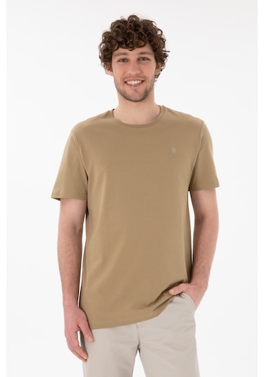 U.S. Polo Assn. Erkek Regular Fit Bisiklet Yaka Gri Basic Tişört 50305924-VR027 U.S. Polo Assn. Erkek Regular Fit Bisiklet Yaka Gri Basic Tişört 50305924-VR027
