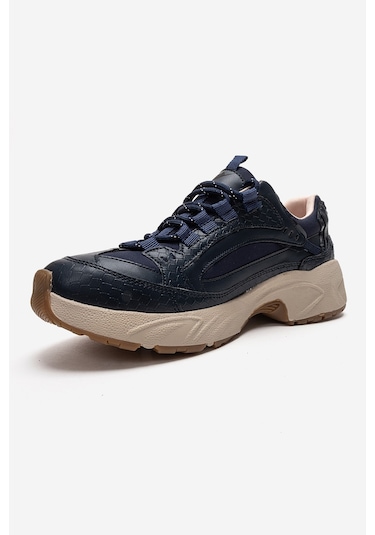 Luvishoes Letty Lacivert Baskı Scuba Kadın Spor Ayakkabı Lacivert