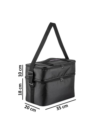 Ns Reliable Kamp Piknik Termal Soğutucu Yalıtımlı Buzluk Termos Çanta - 960 Siyah