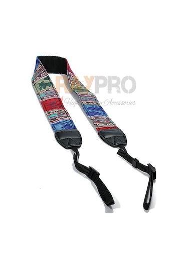 Raypro Hitit Desenli Askı Omuz Boyun Askısı Canon Nikon Sony Fuji