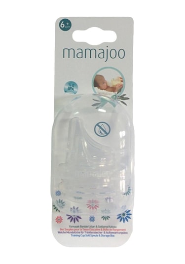 Mamajoo Yumuşak Bardak Ucu 2'li + Saklama Kutusu 6 Ay +