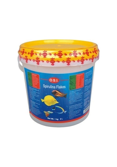 Osi Spirulina Flake %42 Spirulina 100gr Açık