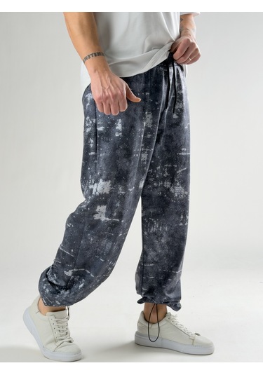 Cocopelli Paça Ayarlamalı Erkek Jogger Pantolon Coc3171 Desenli