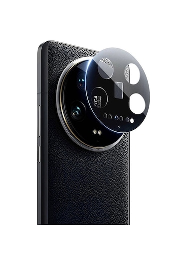 Forzacase Xiaomi Mi 14 Ultra İle Uyumlu Kamera Lens Koruma Halkası Siyah - Fc377 Siyah