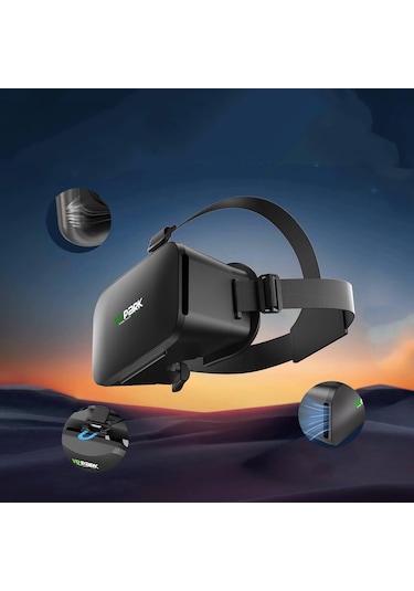 Microcase Vrpark V6 3D Sanal Gerçeklik Gözlüğü + VR Bluetooth Kumanda