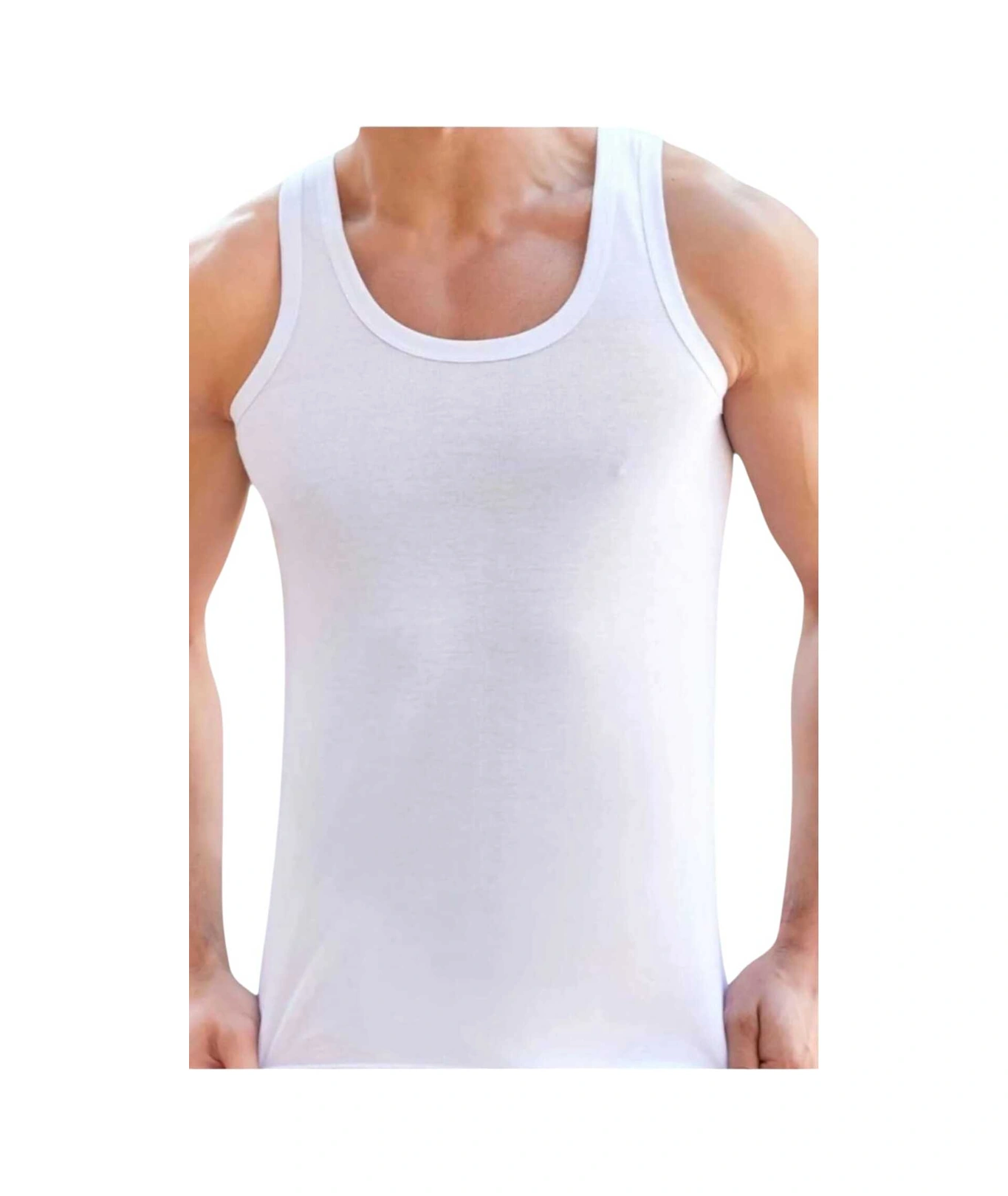 Tezzgelsin Erkek 10'lu Atlet Ve Boxer Takımı Ekonomik Paket Atlet Ve Boxer Set 5 Atlet 5 Boxer Beyaz - Gri