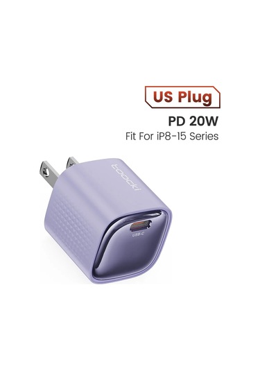 Toockitoocki 20w Gan Pd Hızlı Şarj Cihazı Usb-c İphone 15 14 13 12 11 Pro Max İpad Samsung Şarj Aleti Uk