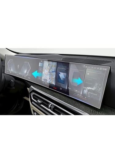 Bmw İ4 M50 Ekran Koruyucu Şeffaf Nano Tam Kaplama Tek Parça ' Sadece Ekran Koruyucu