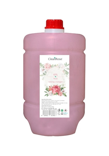 Clean Rose Gül Kolonyası 5 L