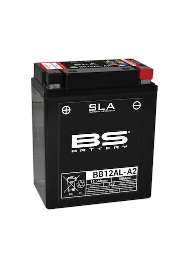 Bs Battery Bb12al-a2 Sla Motosiklet Aküsü Sla Tipi