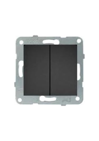 Linnera Life Gece Siyahı Komütatör Çerçevesiz