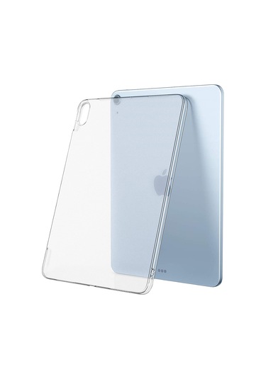 iPad Uyumlu Air 4 2020 10.9" Kılıf Şeffaf Silikon Arka Kapak