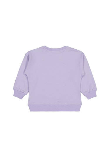 Hello Kitty 2-5 Yaş Sweatshirt Lila