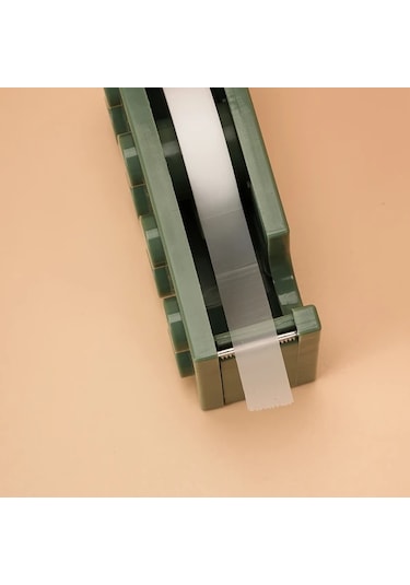 Fochsia 1 Adet Sarı Bant Kesme Makinesi, Ofis İçin Yaratıcı Şeffaf Bant Dispenser Ve Saklama Kutusu Diğer