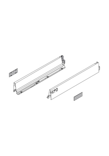 BLUM 358M5002SA Z R+L  V1  50CM ÇEKMECE YANI