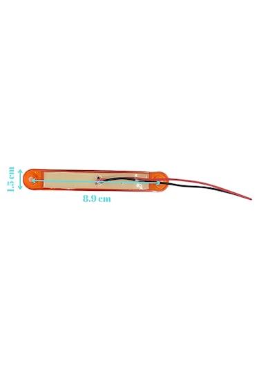 1 Adet Sarı Parmak Lamba 9 Led 12v 24v
