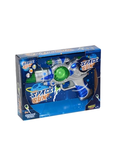 Işıklı Sesli Pilli Silah