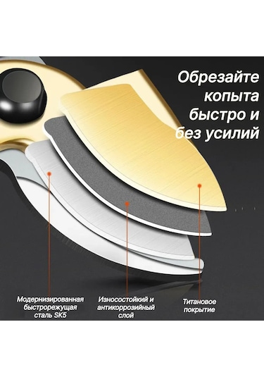 Springsun "güçlü Bahçe Budama Makası - Kalın Dallar İçin Pratik Ve Çok Amaçlı"