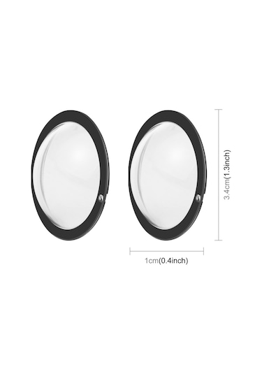 Insta360 X3 Puluz Lens Guard Pc Koruyucu Kapak Siyah
