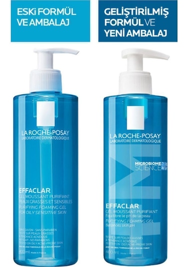 Akne Bakım Seti Effaclar Jel 400ml Effaclar Tonik 200ml Effaclar Duo 40ml