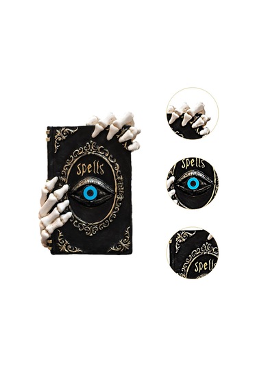 Homyl Kitap Heykelcik Ev Dekorasyonu Dekoratif Reçine Heykel Raf 14cmx8,5cmx19,8cm