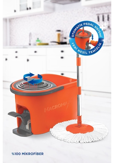 Macromax Force Pedallı Otomatik Temizlik Seti 16 L