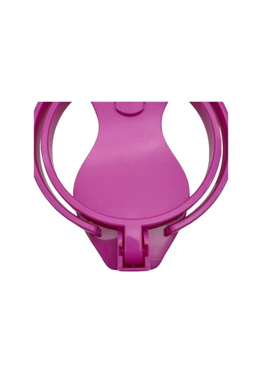 Suntek Bardak Tutucu İçki Ataşmanı Delik Çanta Plaj Tote Pembe