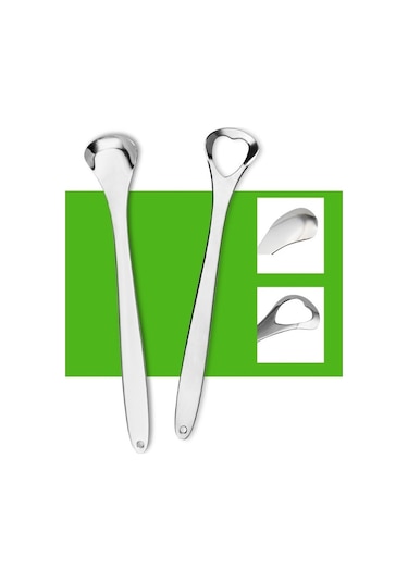 Sones Dil Temizleyici Ağız Kokusu Paslanmaz Çelik Temizleme Fırçası Dil Kazıyıcı + İki Parçalı Set Gül Altın