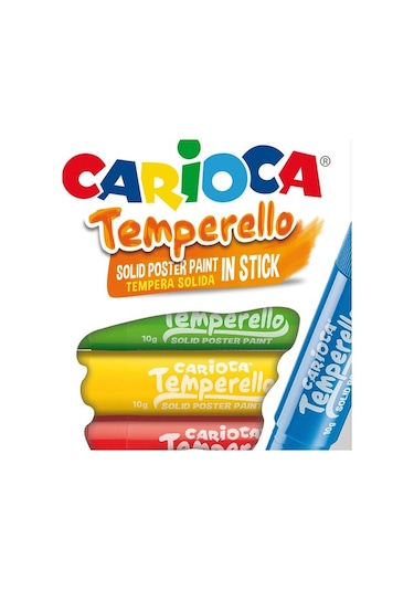 Carioca Temperello Stick Poster Boya Kalemi 6'Lı