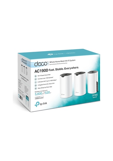 TP-Link Deco S7 AC1900 WIFI Mesh Sistemi 3'lü