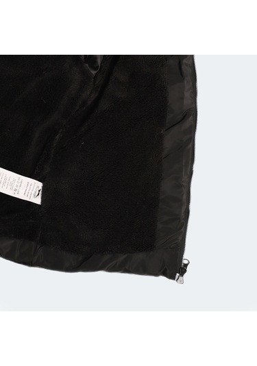 Slazenger  CALISTO NEW Çocuk Kapüşonlu Şişme Siyah Mont & Kaban