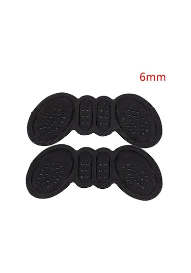 Ayakkabı Daraltan Ped Ayak Topuk Vurma Önleyici Sünger 6 MM Siyah