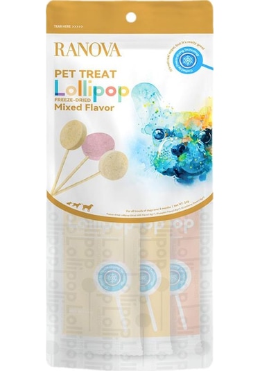 Ranova Köpekler İçin Karışık Lezzetli Lolipop 3 Adet