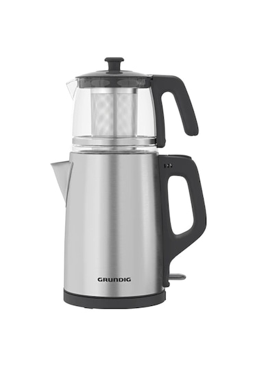 Grundig TM 2522 IC 1.7 L Cam Çelik Süzgeçli Çay Makinesi
