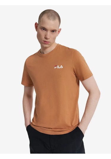 Fıla Erkek Tişörtü 423452180 Kahverengi